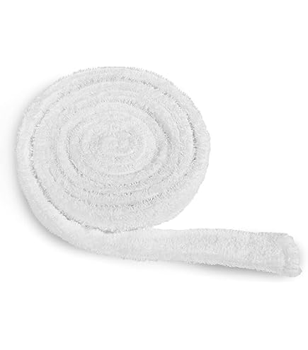 Cintura Per Accappatoio In Flanella - Grigio/Bianco, 180x4.5 Cm, Unisex - Foto 8