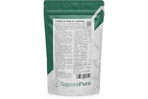 SAPOREPURO JOHANNISBROTKERNMEHL - locust bean gum - Ideal für Speiseeis und Sorbets - 100% pur - 250gr