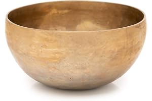 XDrum Cuenco Sonoro Omshanti 13 cm - Peso: 500g - hecho a mano en India - ideal para meditación y terapias