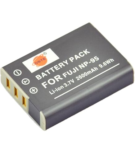 Vhbw 2 Batterie Compatibili Fujifilm NP-95 - 1500mAh Li-Ion Per FinePix F30, F31fd, X100, X-S1