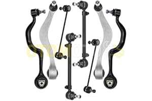 TEILEX GERMANY Kit bras de suspension avant compatible BMW 5 E34 triangle, rotule, biellette 8 pièces