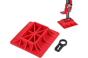 KATSU TOOLS KATSU Hilift Base, Off-Road Base pour Cric Hi-Lift Tout-Terrain, Empêche Le Cric de s’enfoncer pour Sol Doux de Sable, Neige ou Boue 161196