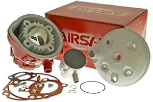 Kit cylindre AIRSAL RACING Xtrem 80 cc, d = 47,6 mm pour Aprilia, Area 51, Gulliver, SR50, Panasonic, Benelli, 492, K2, Beta, Ark, Eikon, ital Jet, Dragster, Malaguti F12 Phantom, F15 Firefox, MBK Mach G, Yamaha, Aerox, Nitro,, Jog RR 50