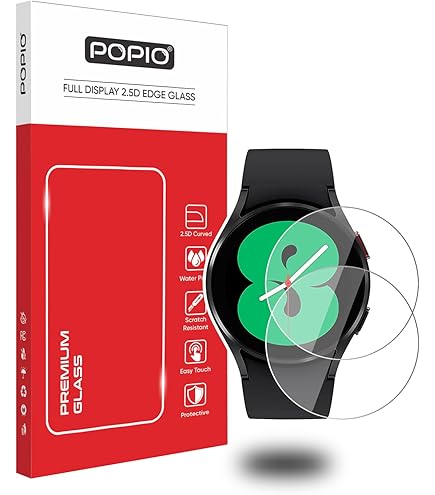 Diruite 4 Pezzi per Fossil Q Explorist HR Gen 4 Vetro Temperato