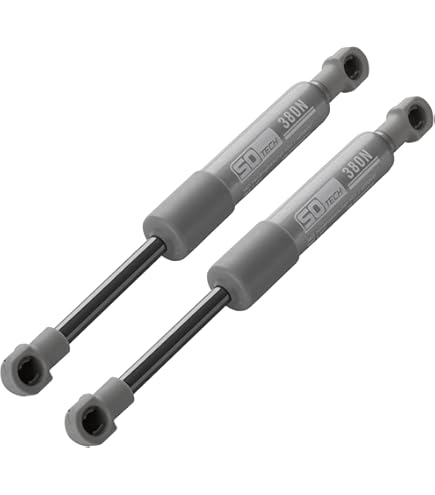 Frankberg Lot de 2 vérins à gaz universels 400 N 500 mm 205 mm