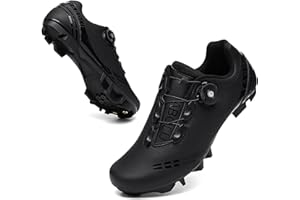 SHHYY Fahrradschuhe MTB Herren,Rennradschuhe Damen,Radschuhe Kompatible SPD/SPD-SL Lock System Mountainbike Schuhe