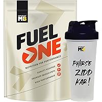 MuscleBlaze Fuel One Whey Protein, 24 g Protein, 5.29 BCAA, 4.2 g Glutamic Acid (Chocolate, 1 kg / 2.2 lb, 30 Servings…