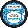 Beauty Kitchen - Seahorse Plankton + 5 Minute Miracle Mask 17ml - Hydrating Facial Mask - Removes Impurities, Removes Redness & Promotes Collagen - Vegan/Cruelty Free
