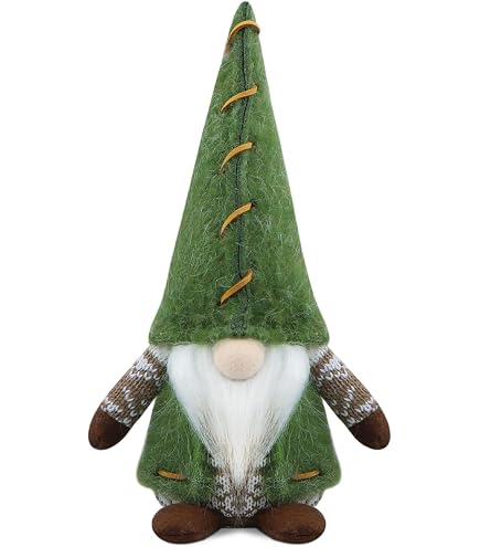 HOVIBU Gnomi Natalizi Grandi, Decorazioni Natalizie, Fatto a Mano Gnomo Natalizio, Peluche Elfi Natalizi per Decorazione da Tavolo, Decorazioni Casa Cucine Feste