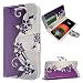 Produktbild LG Tribute HD Case, Zizo Design Wallet Flap Pouch Cover - Wallet Case w/ Credit Card And ID Holder - LG Tribute HD LS676 / LG X Style