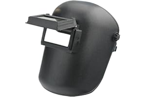 Amagogo Flip Front Welding Masks 180 Degree Rotation Welding Helmet Face Protector Welder Masks Hood Face Shields Lightweight Multifunctional Welding Hood