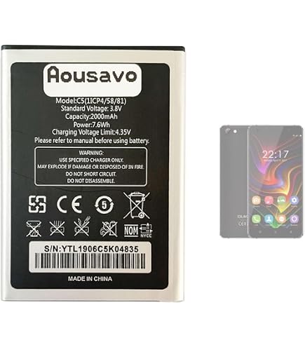 Batterie Remplacement Oukitel C16 / C16 Pro - 1ICP5/58/74 Haute Capacité & Qualité