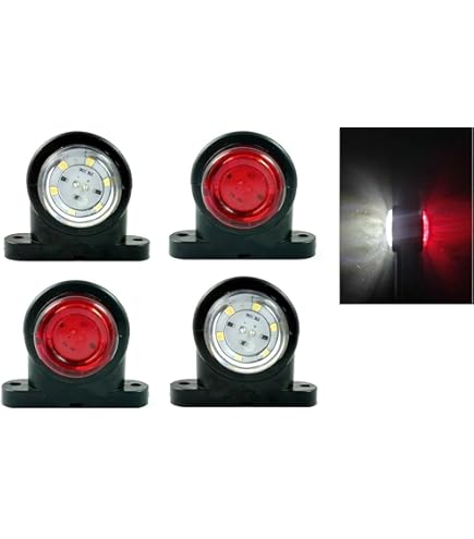 Luce Di Posizione Laterale A LED 12V 24V Lampada Di Ingombro - Foto 9