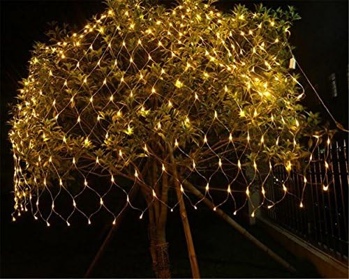 REDOI Christmas Flash Network Fairy Tale Series Lamp Wedding 8 Flash Mode Controller Waterproof (Warm White) 8 * 10M