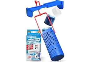 WC-Star Spülkasten-Hygiene-Set für Sauberkeit & Frische vom Spülkasten bis ins WC | WC-Reiniger-Set mit Aktiv-Frische & Antikalk-Boost, keine blockierten Zuläufe | Für fast alle Aufputz-Spülkästen