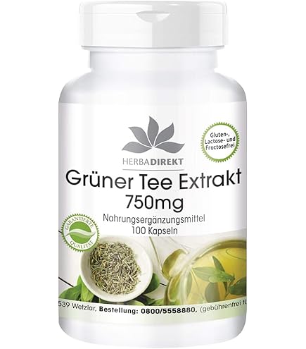 Green Tea Extract Capsules 1000mg - 98% Polyphenols & 45% EGCG For Heart Support With Antioxidants - 3X Absorption Green Tea Pills Supplement For Natural Energy, Gentle Caffeine - 60 Capsules