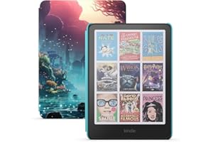 Amazon Kindle Colorsoft Kids (newest gen) | First Kindle for children in colour, with cover– 16 GB – Fantasy River