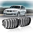 Beside_Auto Black ABS Plastic Grille JK130 for Car E81 E82 E87 E88 LCI 2008-2011