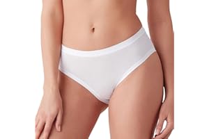 Cotonella Slip Donna Midi con Bordi Extra Comfort, Cotone Bielastico, Bianco, Nero e Fantasie Colorate, Taglie 2/S - 6/XXL, Confezione da 3 Pezzi