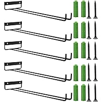 Warmiehomy Portabicchieri da vino da appendere, sotto l'armadio, per bar, cucina, in metallo nero, calici da champagne, calici e calici (30 x 22,5/3 slot