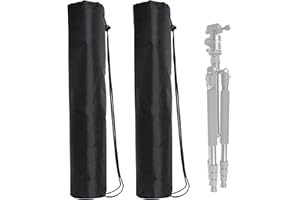 Yzwuyou 2Pcs Borsa per Treppiede Oxford Borsa Portatile Fotografica per Treppiede con Tracolla Regolabile Borsa per il Trasporto di Supporti per Casse, Aste del Microfono, Cavalletti per le Luci