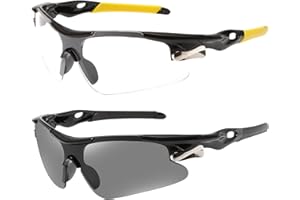 BDSHUNBF 2 okulary rowerowe, sportowe przeciwsłoneczne okulary ochrona UV400, gogle narciarskie, outdoorowe