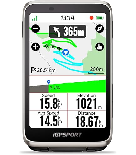 iGPSPORT iGS630 Bike Cycle Computer, Map Navigation 2.8''Color
