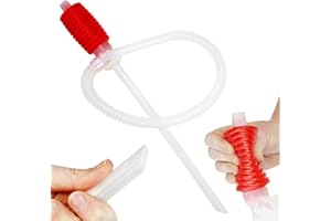 ELGO Bomba Manual de Combustible o líquidos para trasvase. Agua, gasoil, Gasolina, Aceite, fácil trasvase de Todo Tipo de líquidos por succión