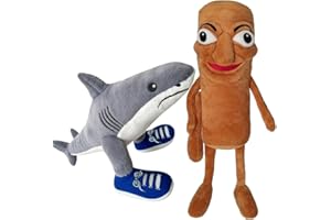 Dlishka Italian Brainrot Peluche,Divertente Tralalero Tralala Peluche,Tung Tung Tung Sahur Plushie Morbido Per Bambini E Adulti,Idea Regalo Per Fan Collezionisti. (2PCS)