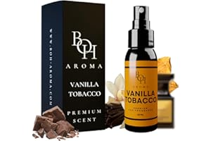 ‎BOH AROMA VANILLA TOBACCO Auto Duft - Auto Parfüm und auto lufterfrischer Innenraum, neutralisiert Gerüche im Auto, Autoduft mit eigenem parfum, autozubehör innenraum 60ml