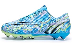 IFIKK Zapatillas de Fútbol Niños Hombre Profesionales Botas de Fútbol Spike Aire Libre Atletismo Zapatos de Fútbol Ligero Tacos Fútbol Zapatos de Fútbol Deporte