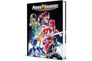 Renegade Game Studios Power Rangers Roleplaying Game Core Rulebook, Hardcover Full Color 260 Pages, Ages 14+