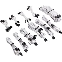 corsair PRO PSU CABLE KIT CP-8920293 白 Premium Individually Sleeved Type-5 PSU Cables Pro Kit, White