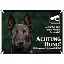 Warnschild 'Achtung Labrador' - Aluverbundplatte 20x14 Cm, Für Tür Oder Zaun, Wetterfest Bedruckt