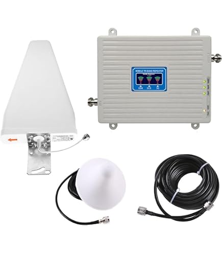Amplificatore Di Segnale Triband GSM 4G 3G 2G LTE WCDMA - Bande 1/3/20 800/1800/2100 MHz Per Interni - 3