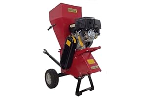 ELECTROPOWER Broyeur de Végétaux 15CV thermique à démarrage électrique - Couteaux/Marteaux - Spécial BRF