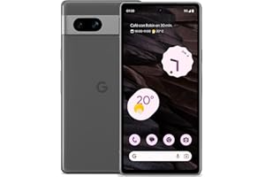 Google Pixel 7a - Smartphone 5G Android Libre con Lente Gran Angular y batería de 24 Horas de duración - Carbón