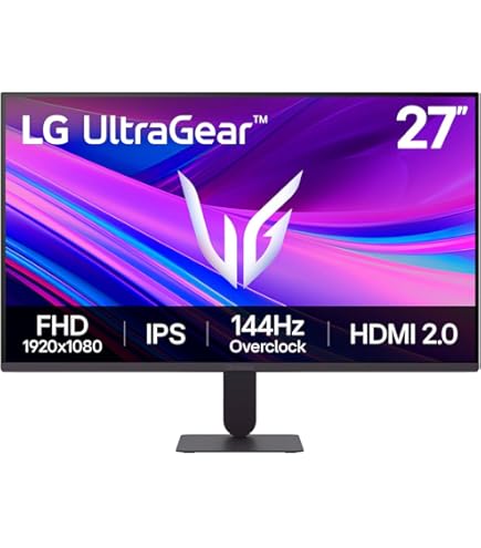 LG 27GQ50F 27 Inch Full HD Ultragear Gaming Monitor 165Hz,1ms, AMD