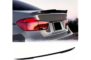 ZECHAO Coche Aleron Trasero para BMW Serie 3 Series 3er/M3 F80 G20 F30 E90 2005-2024, Alerón Trasero de Coche Spoiler Accesorios Coche,Bright Black