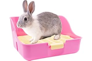 Boîte à litière de lapin MMBOX facile à nettoyer, pour apprendre à utiliser la toilette, pour petits animaux/lapins/cochons d'Inde/furets