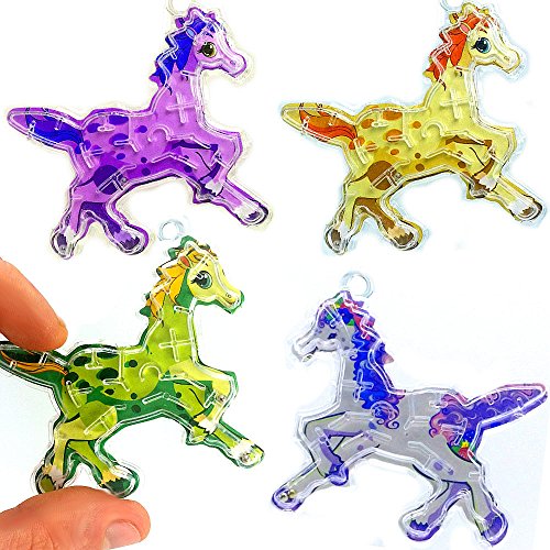 German Trendseller® - 12 x Pferde - Geduldspiele ┃ Kindergeburtstag ┃ Mitgebsel ┃ 12 Stück