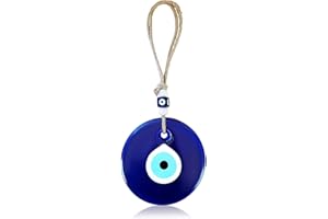 MYSTIC JEWELS - Occhio Turco Cristallo Grande con Jude per Regalo - Amuleto Buona Fortuna - Good Luck Ornament