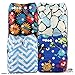 LittleBloom, Reusable Pocket Cloth Nappy, Fastener: Popper, Set of 4