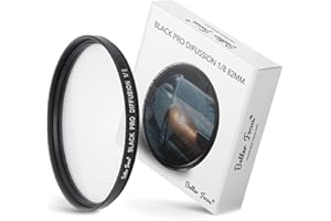 Better Focus Black Diffusion Pro Mist Filter 1/8-82mm Glow Mist Effect Filter Cinebloom Promist Effect Filter 1/8-82mm