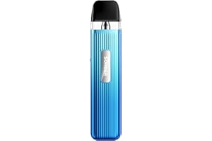 TILLELOT Geekvape Sonder Q Pod Kit, E-Cigarettes, Adjustable airflow, Draw-to-vape activation, 2 ml Cartridge Capacity, No Nicotine, (SKY BLUE)