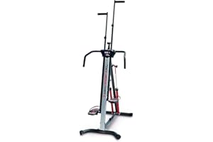 MAXI CLIMBER MaxiClimber Escalador vertical XL, como se ve en la televisión, que combina resistencia al peso, tonificación muscular y ejercicio aeróbico para un entrenamiento de cuerpo completo en la comodidad de