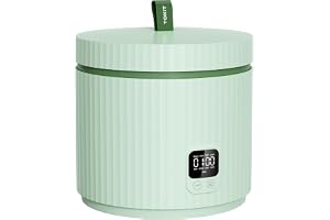 TOKIT Rice Cooker 1,5 l Pro riskokare liten mini men multifunktion med displaytouch-knapp för 1–3 personer keramisk belagd no