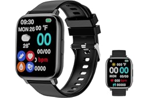 APOLLOPTIMUM Smart Watch for fitness,2.01" Smartwatch with heart rate, oxygen, blood pressure, ECG, and sleep monitoring. This Smart Watch is compatible with iOS 9.0 and above and Android 5.0 and above