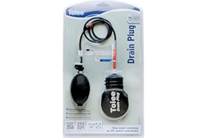 ‎TOIEE Toiee Drain Plug (75 mm). Aufblasbarer Rohrstopfen,Rohrverschluss. Der Toiee Drain Plug mit Pumpe, 85 cm Schlauch und Ballon. Stoppen Sie das Hochkommen von Wasser in die Abwasserleitung oder den Ab