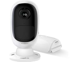 Reolink CCTV Camera Wireless Outdoor with Rechargeable Battery, Solar 1080P WiFi Security Camera Weatherproof, Starlight Nigh